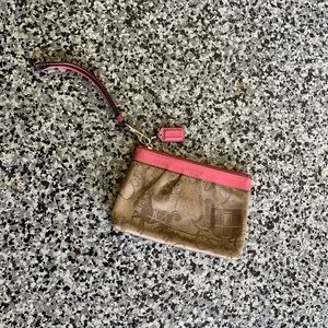 Coach wristlet